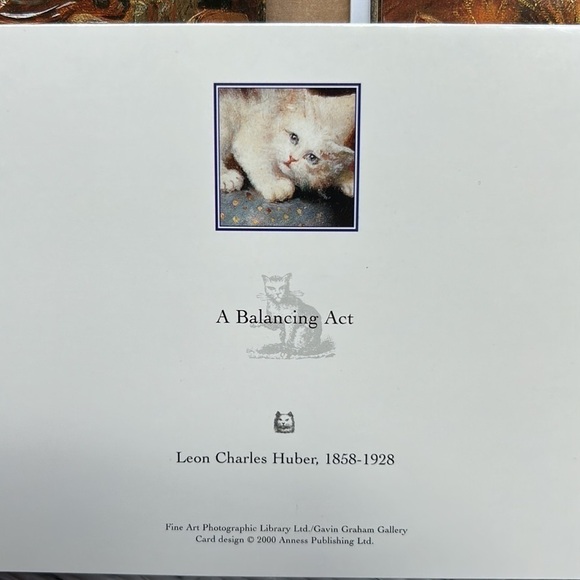 Cats in Art: A Delightful Box of High-Quality Fine Art Notecards Cards - Picture 9 of 11
